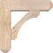 Ekena Millwork Legacy Craftsman Smooth Bracket w/ Offset Brace, Douglas Fir, 5 1/2"W x 18"D x 18"H BKT0604X18X18LEC04SDF - alternate 4